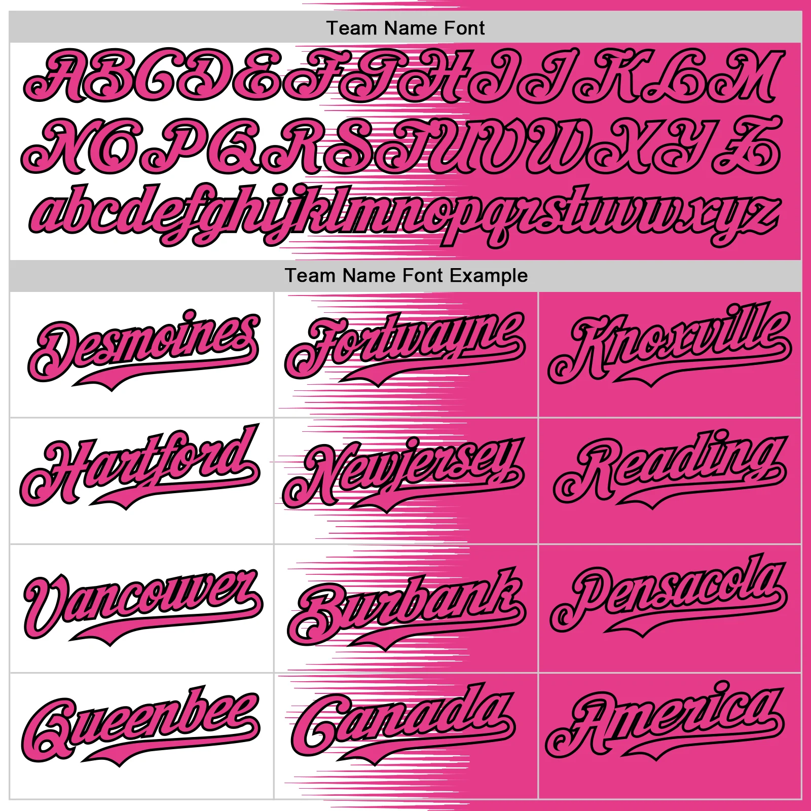 Custom White Pink-Black Gradient Line Bomber Full-Snap Varsity Letterman Hoodie Jacket - Image 5