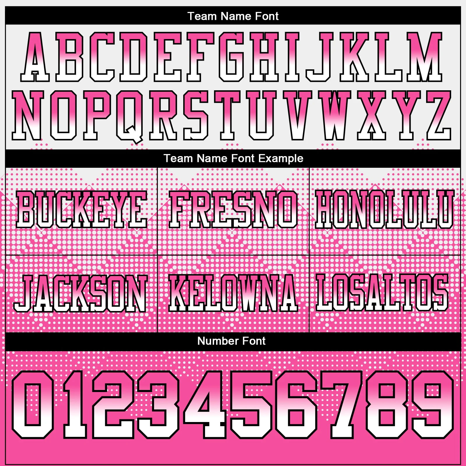 Custom White Hot Pink-Black Authentic Gradient Square Shape Flag Football Jersey - Image 3