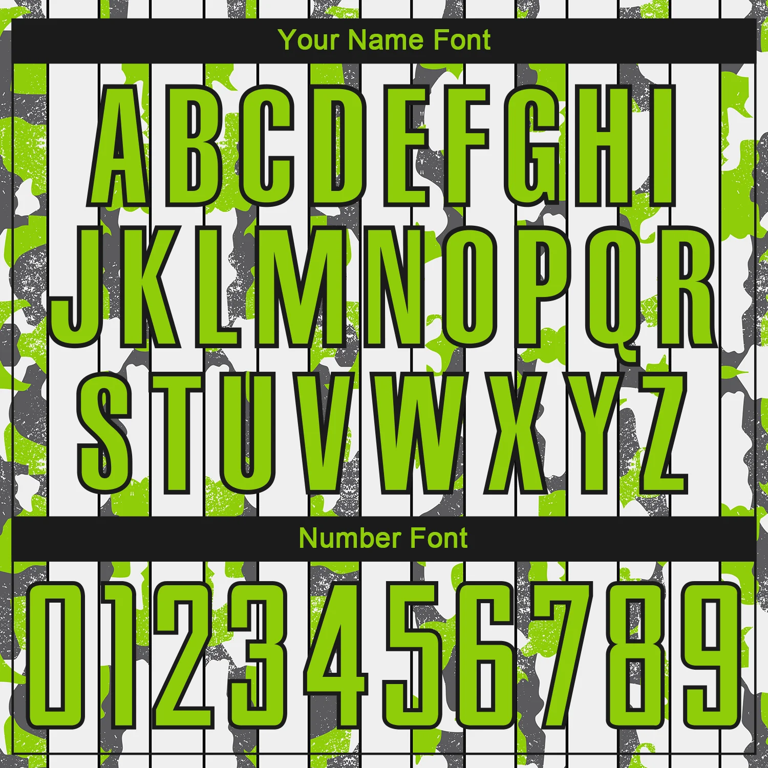 Custom White Neon Green Black-Steel Gray Camo Stripe Sports Sublimation Soccer Uniform Jersey - Image 6