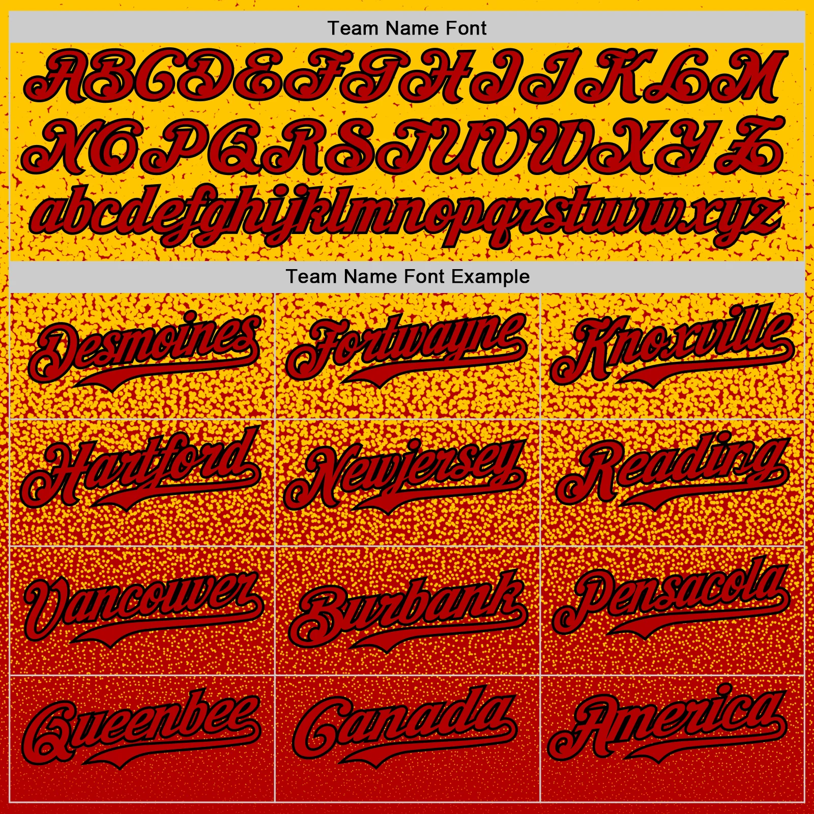 Custom Yellow Red-Black Fade Fashion Speckle Authentic Baseball Jersey - Image 4