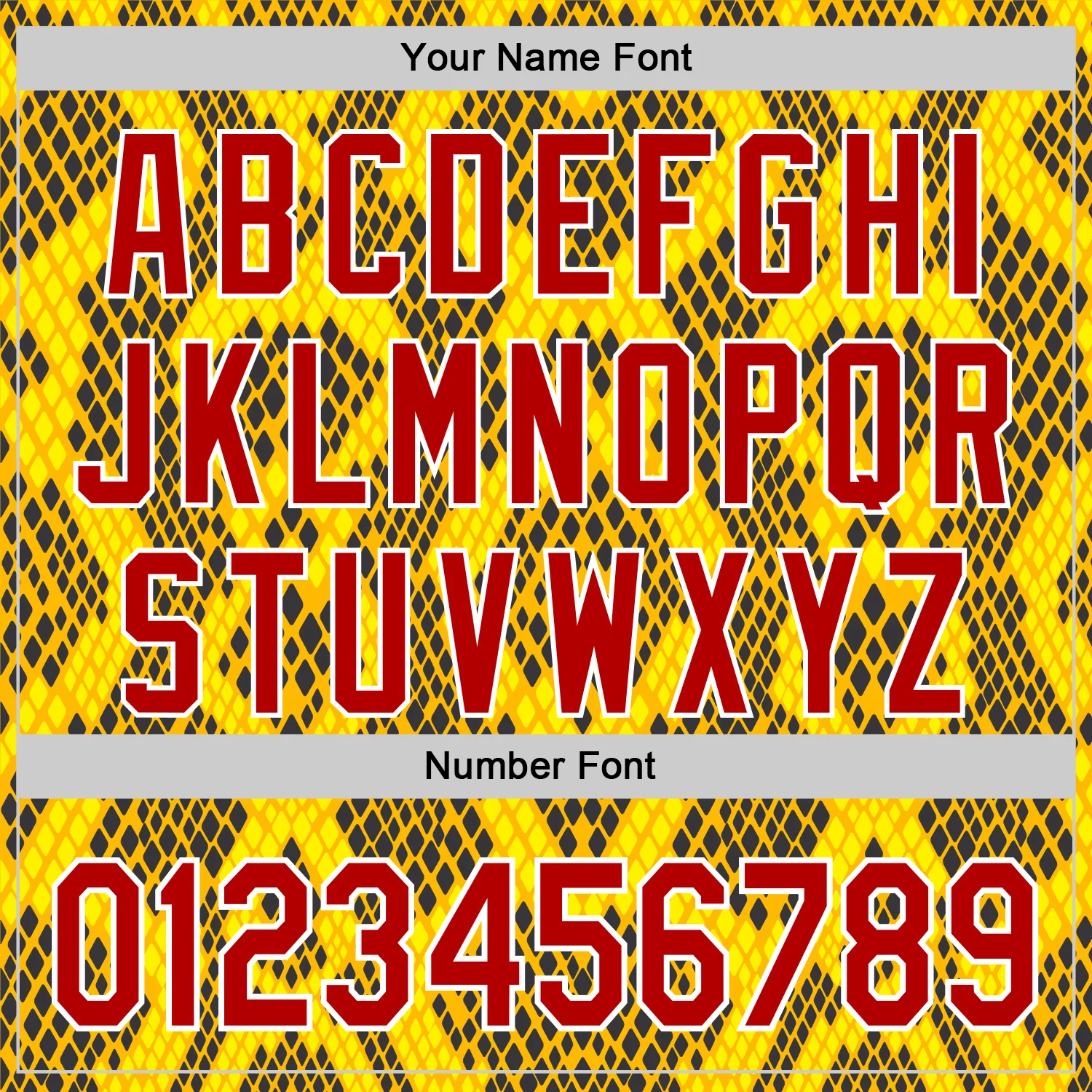 Custom Yellow Red Black-White 3D Pattern Design Rave Party Animal Snake Python Print Authentic Baseball Jersey - Image 5