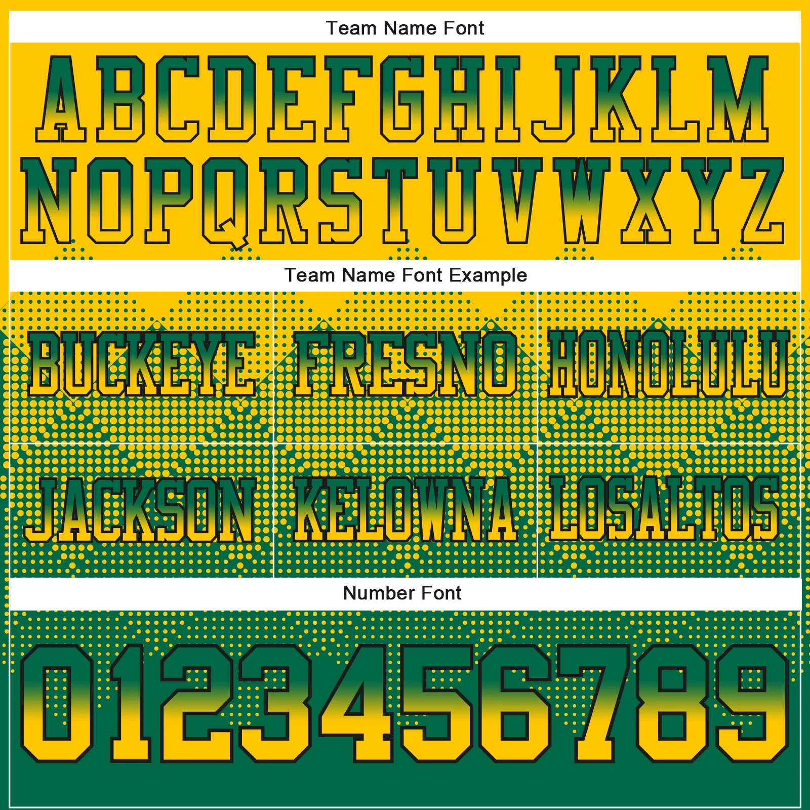 Custom Yellow Kelly Green-Black Authentic Gradient Square Shape Flag Football Jersey - Image 3