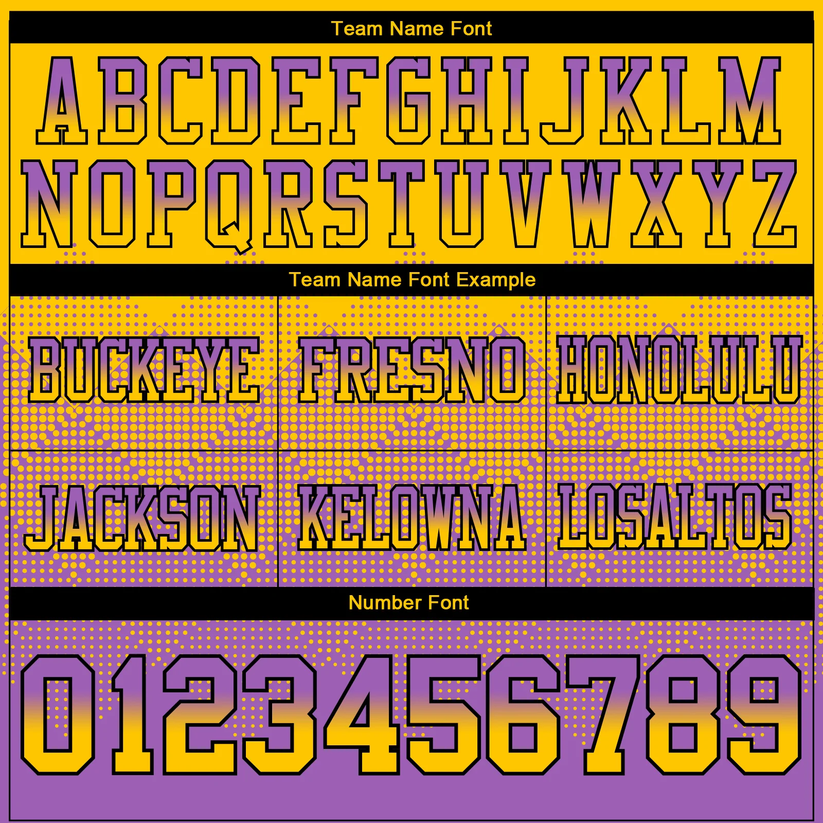 Custom Yellow Medium Purple-Black Authentic Gradient Square Shape Flag Football Jersey - Image 3