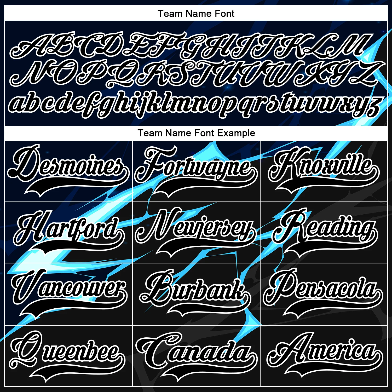 Custom Black Blue Gray-White Lightning Hockey Lace Neck Jersey - Image 6