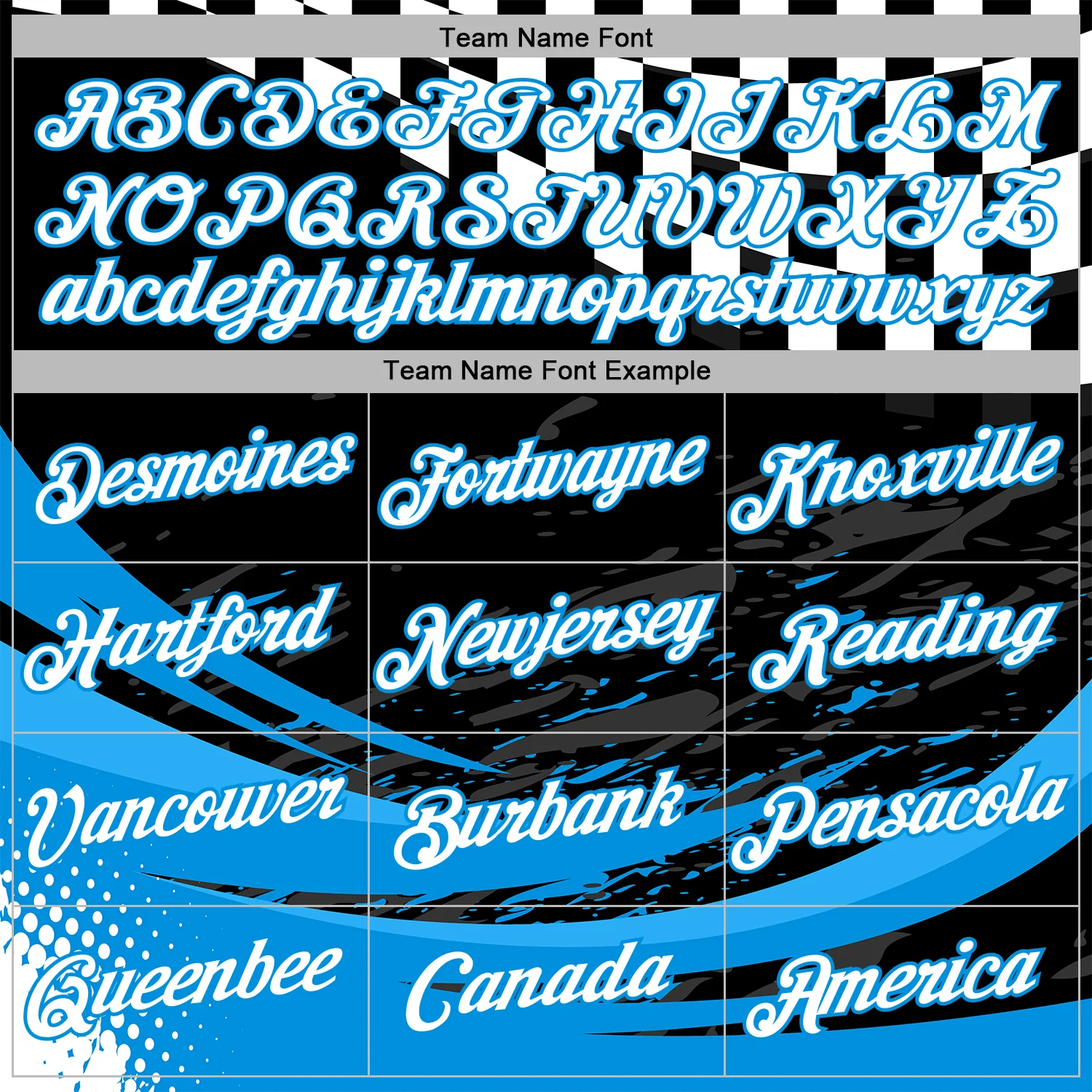 Custom Black White-Blue 3D Pattern Design Formula Auto Car Racing Motorsport Sports Pullover Sweatshirt Hoodie - Image 3