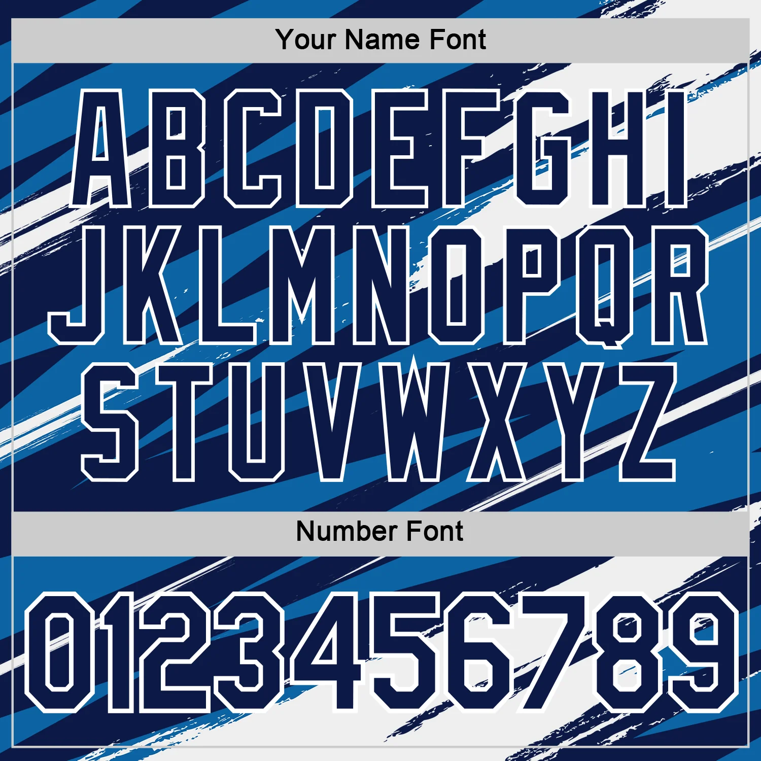 Custom Navy Blue-White 3D Esports Performance T-Shirt - Image 4