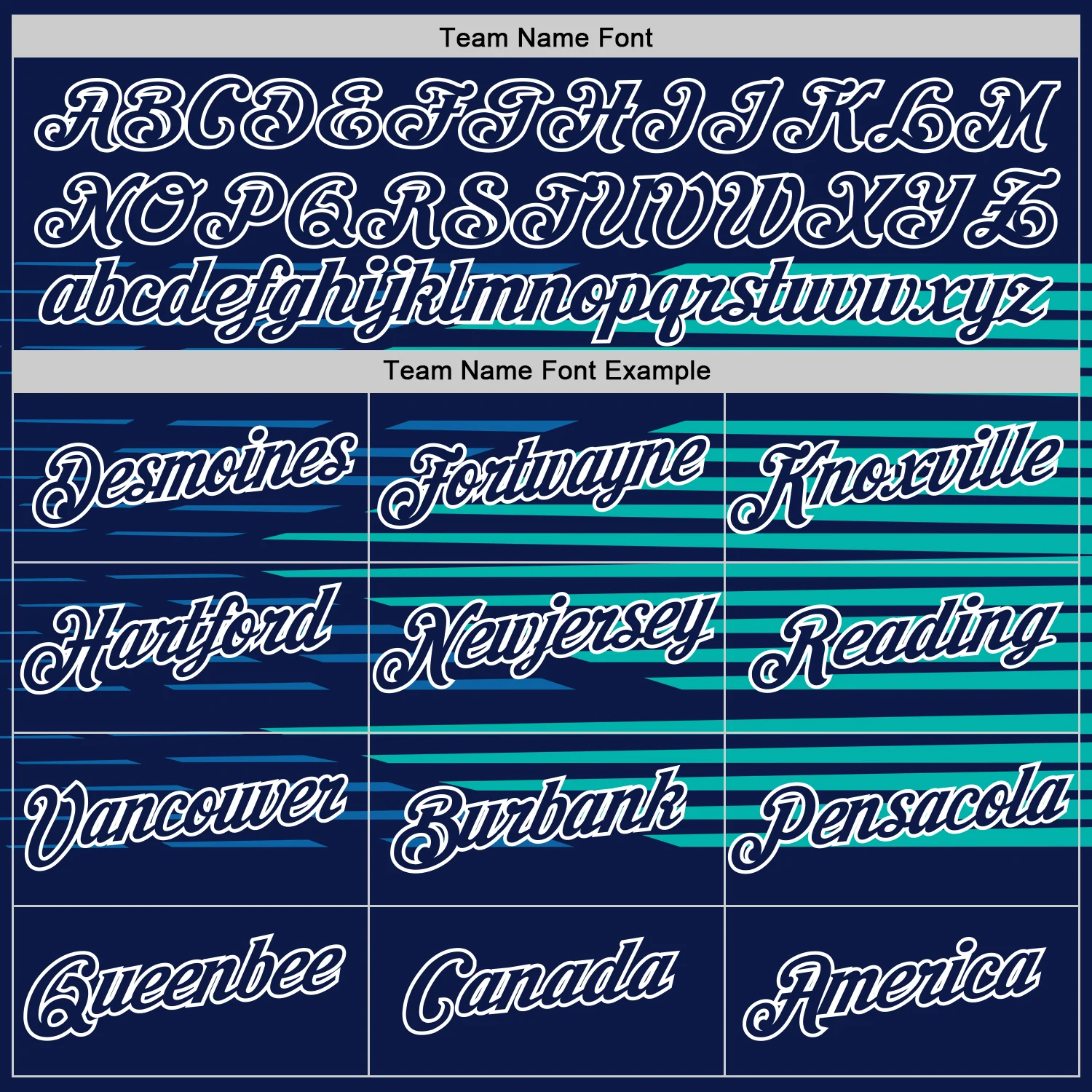 Custom Navy Blue-Aqua 3D Esports Performance T-Shirt - Image 3