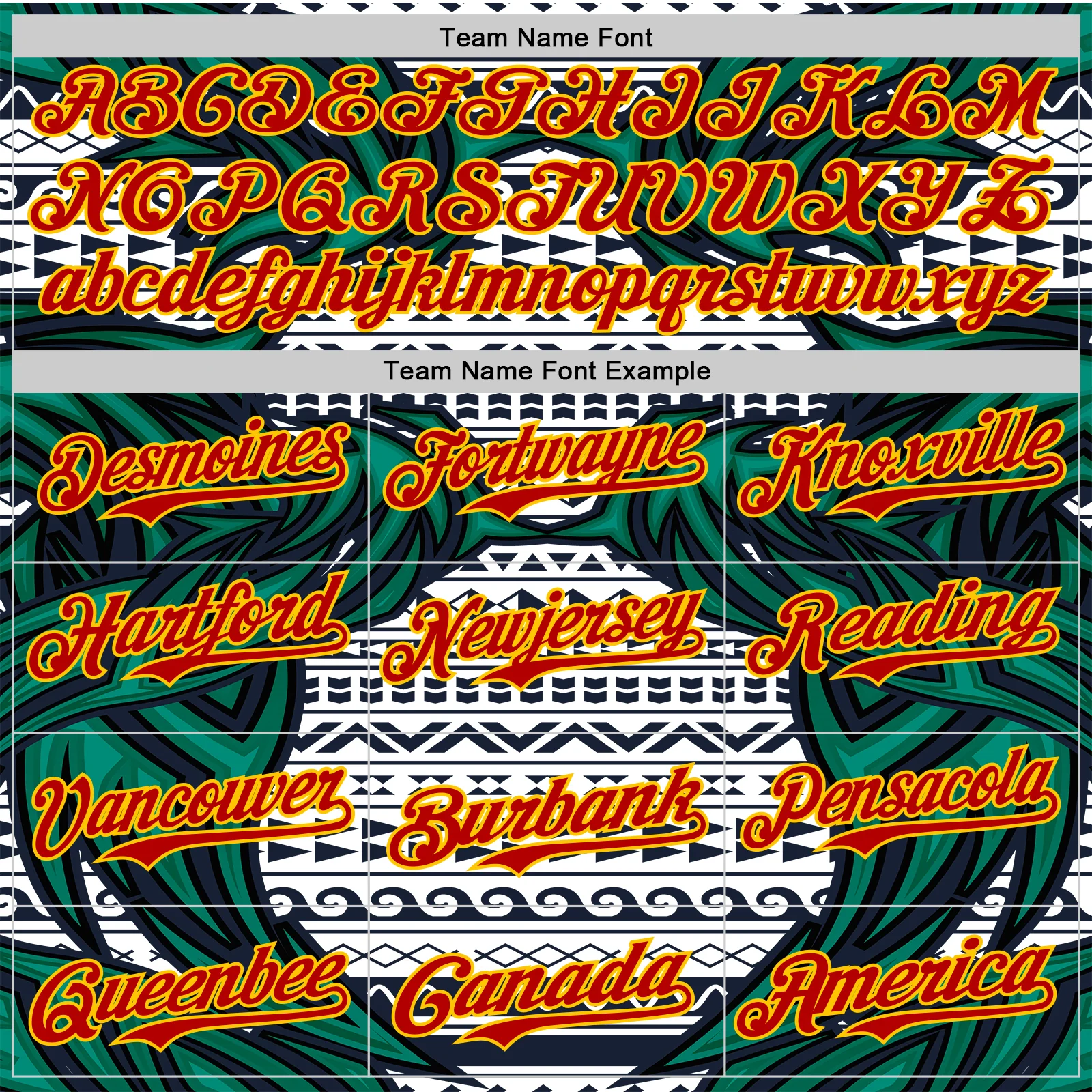 Custom White Red Blue Green-Yellow 3D Pattern Design Burner Costumes Tribal Authentic Baseball Jersey - Image 4