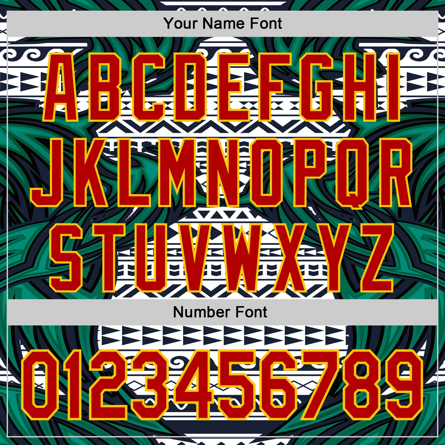 Custom White Red Blue Green-Yellow 3D Pattern Design Burner Costumes Tribal Authentic Baseball Jersey - Image 5