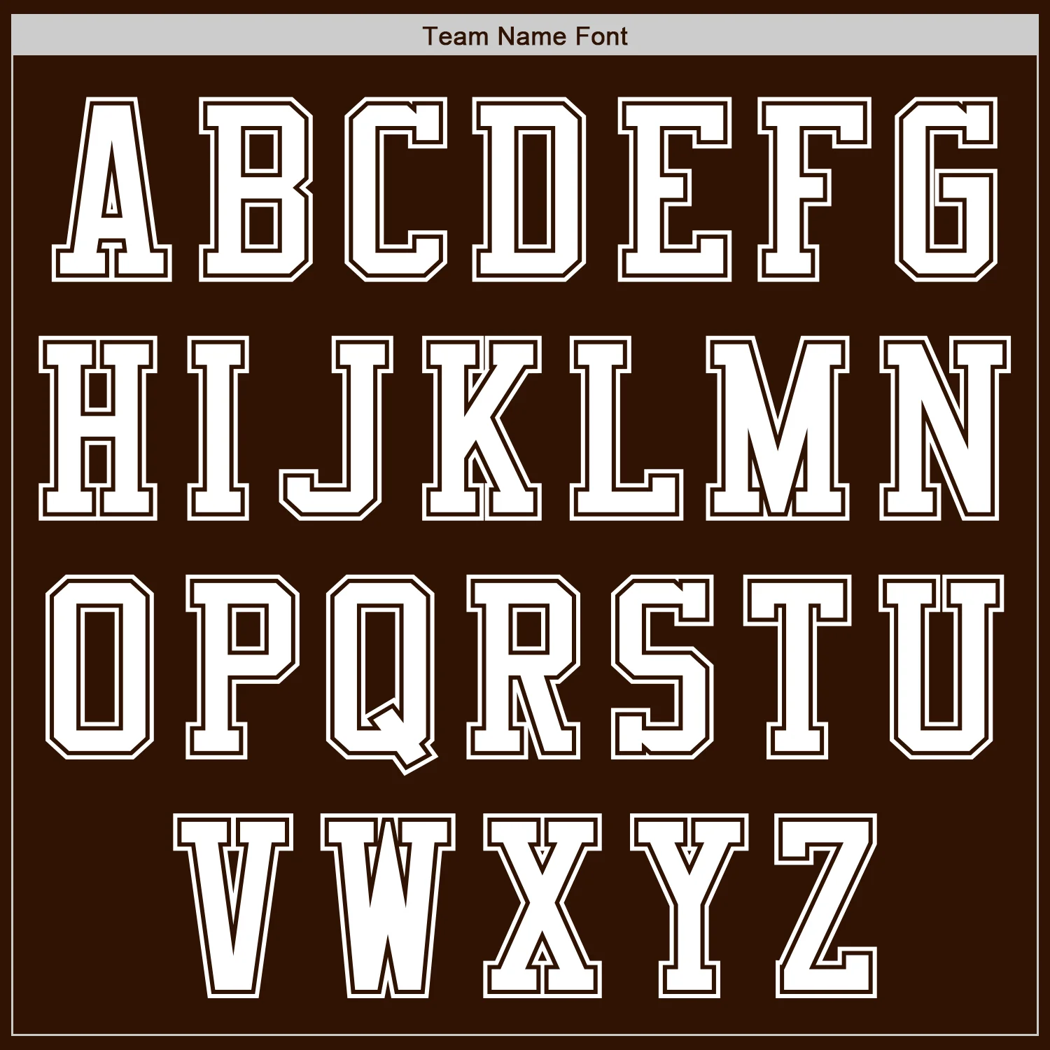 Custom Brown White Authentic Baseball Jersey - Image 7