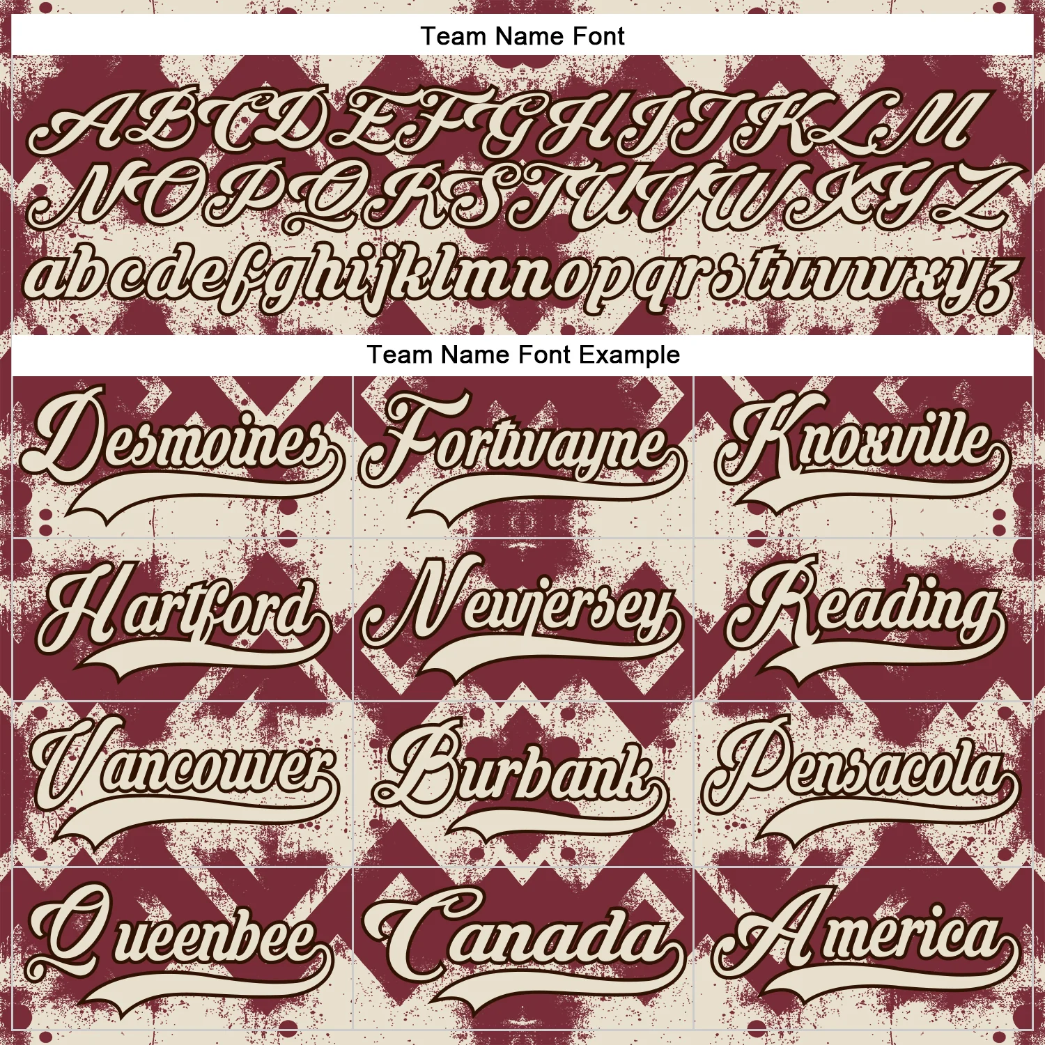 Custom Burgundy Cream-Brown Tribal Indigenous Grunge Geometric Splash Hockey Lace Neck Jersey - Image 6