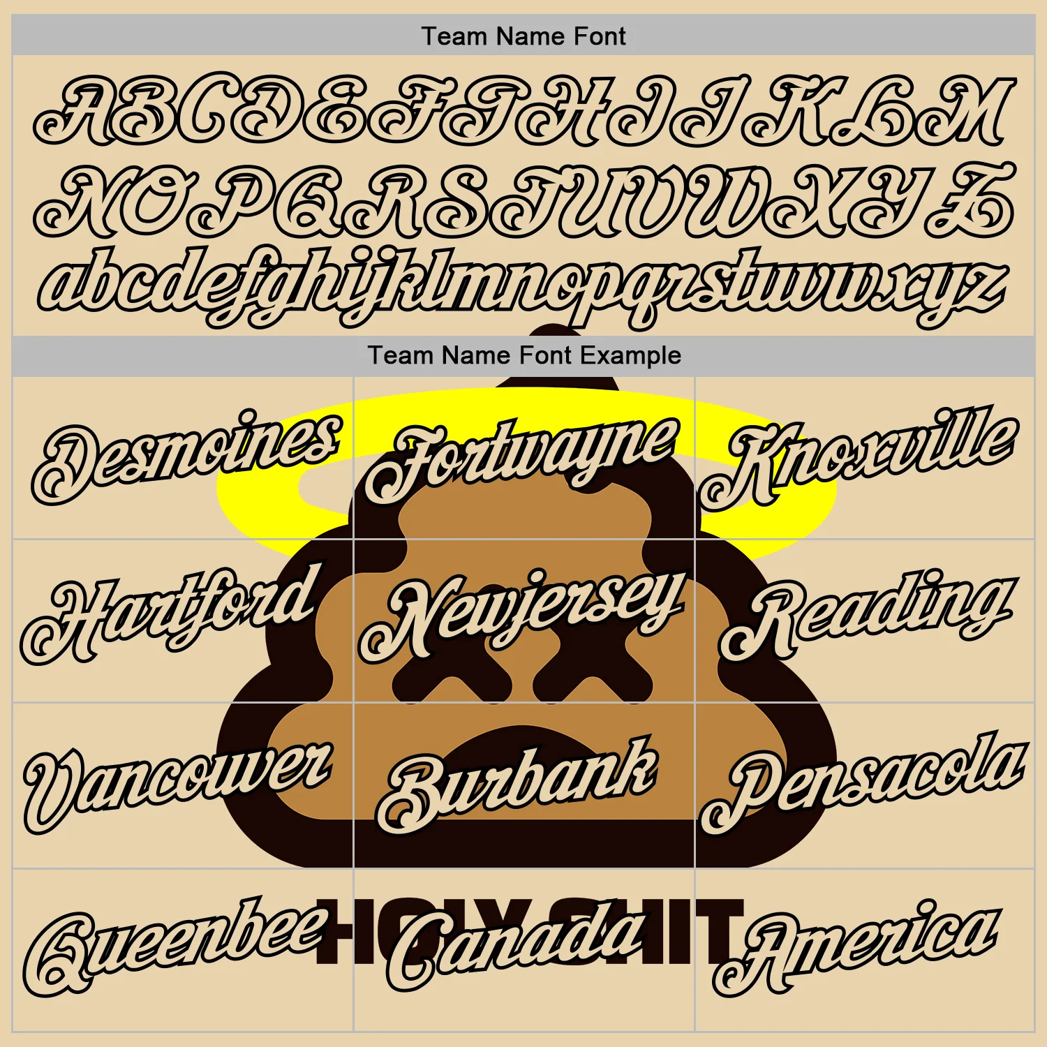 Custom Stitched City Cream Brown-Black 3D Revzzz Holyshit Sports Pullover Sweatshirt Hoodie - Image 3
