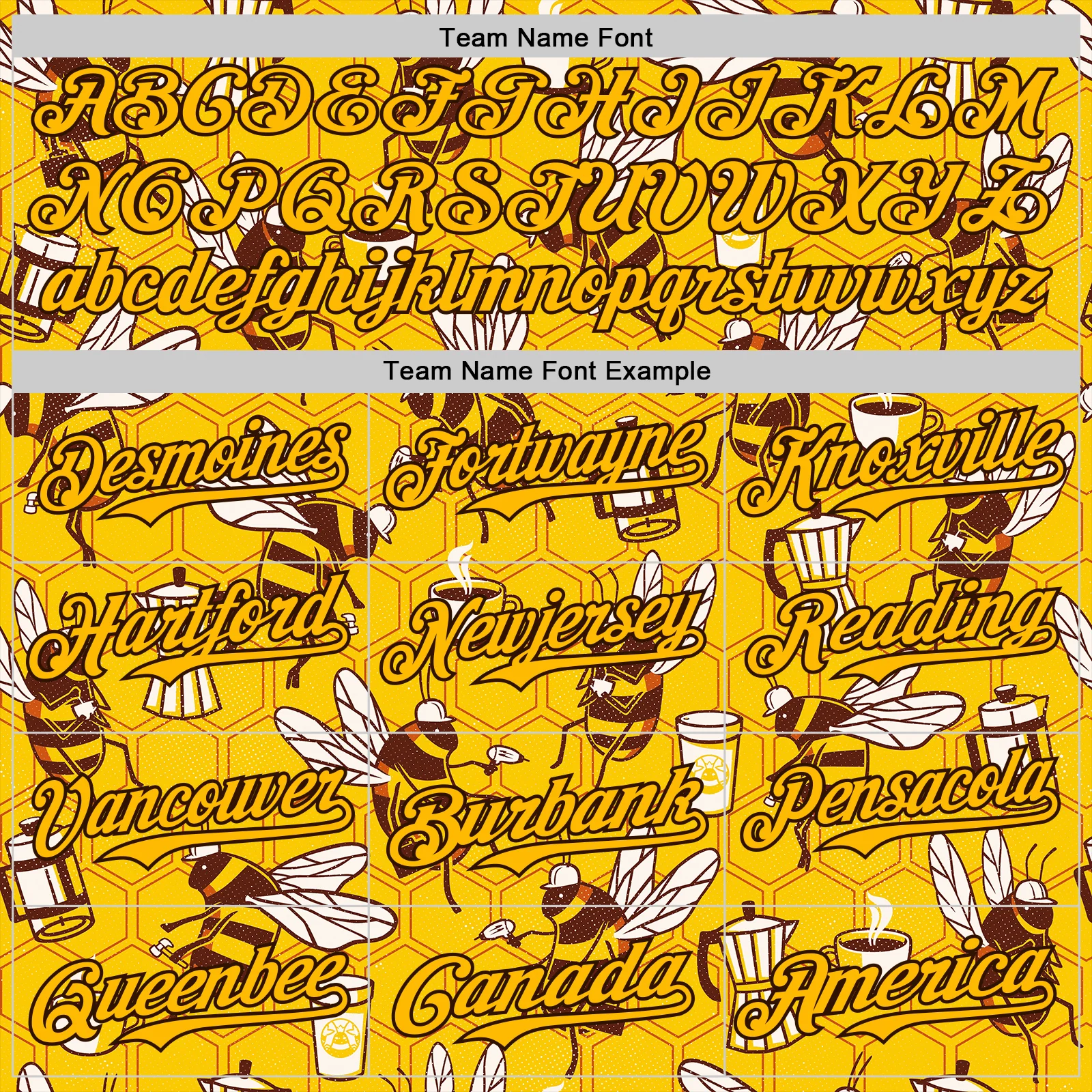 Custom Gold Gold-Brown 3D Tobe Fonseca Coffee Worker Bee Authentic Baseball Jersey - Image 4