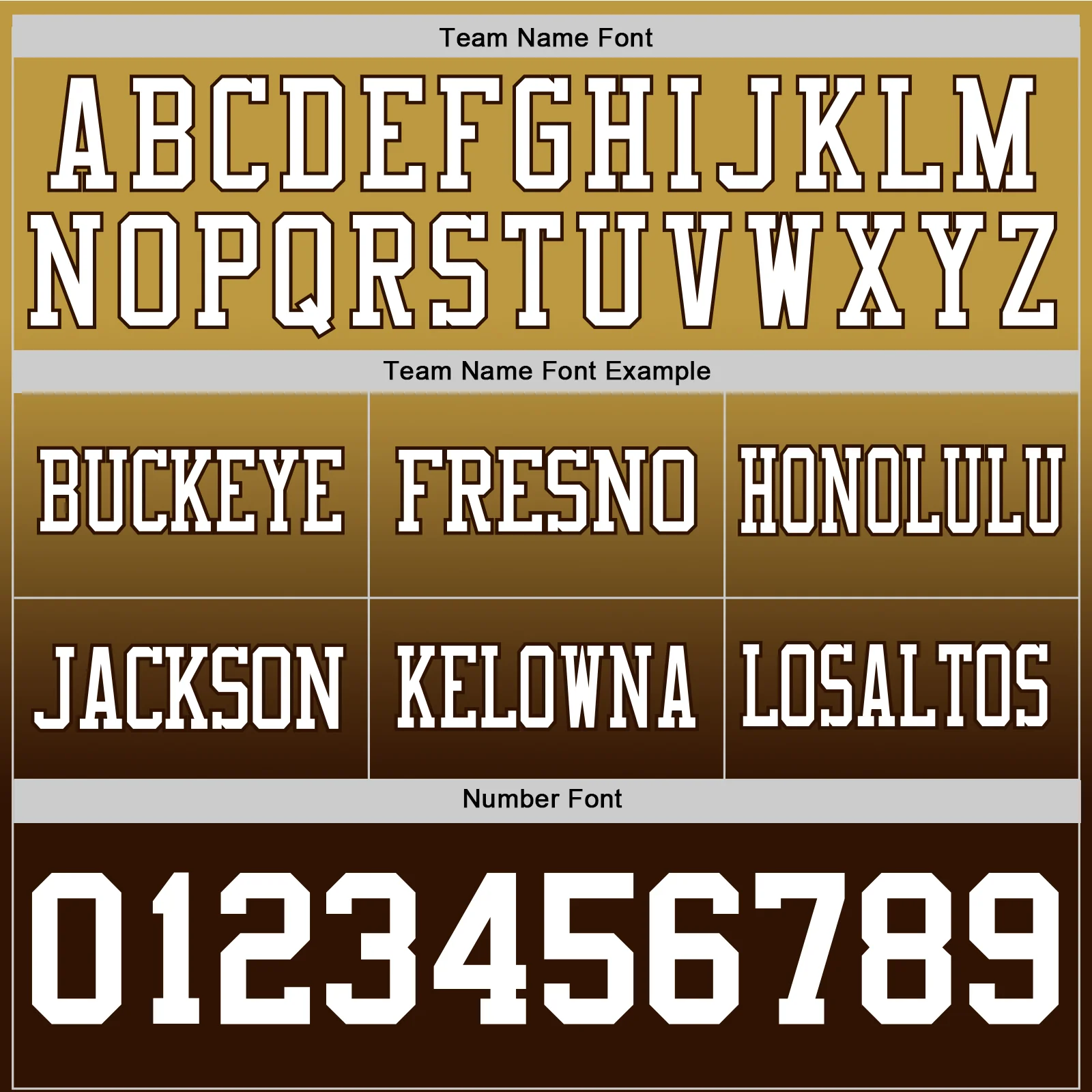 Custom Old Gold White-Brown Authentic Fade Fashion Football Jersey - Image 3