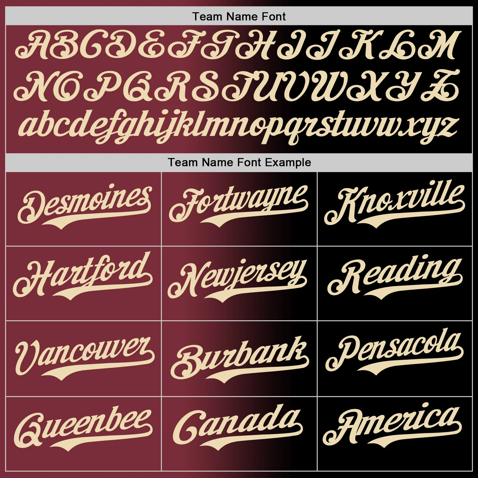 Custom Black Cream-Burgundy Authentic Gradient Fashion Baseball Jersey - Image 4