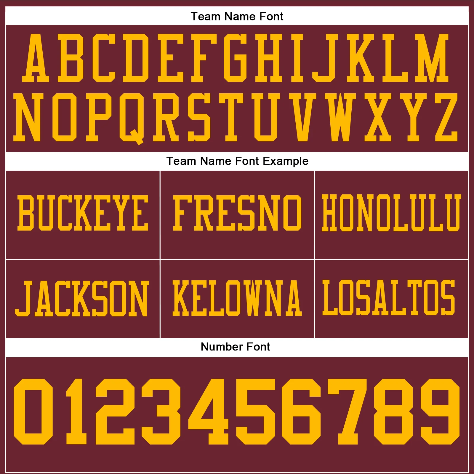 Custom Burgundy Gold Authentic Football Jersey - Image 4