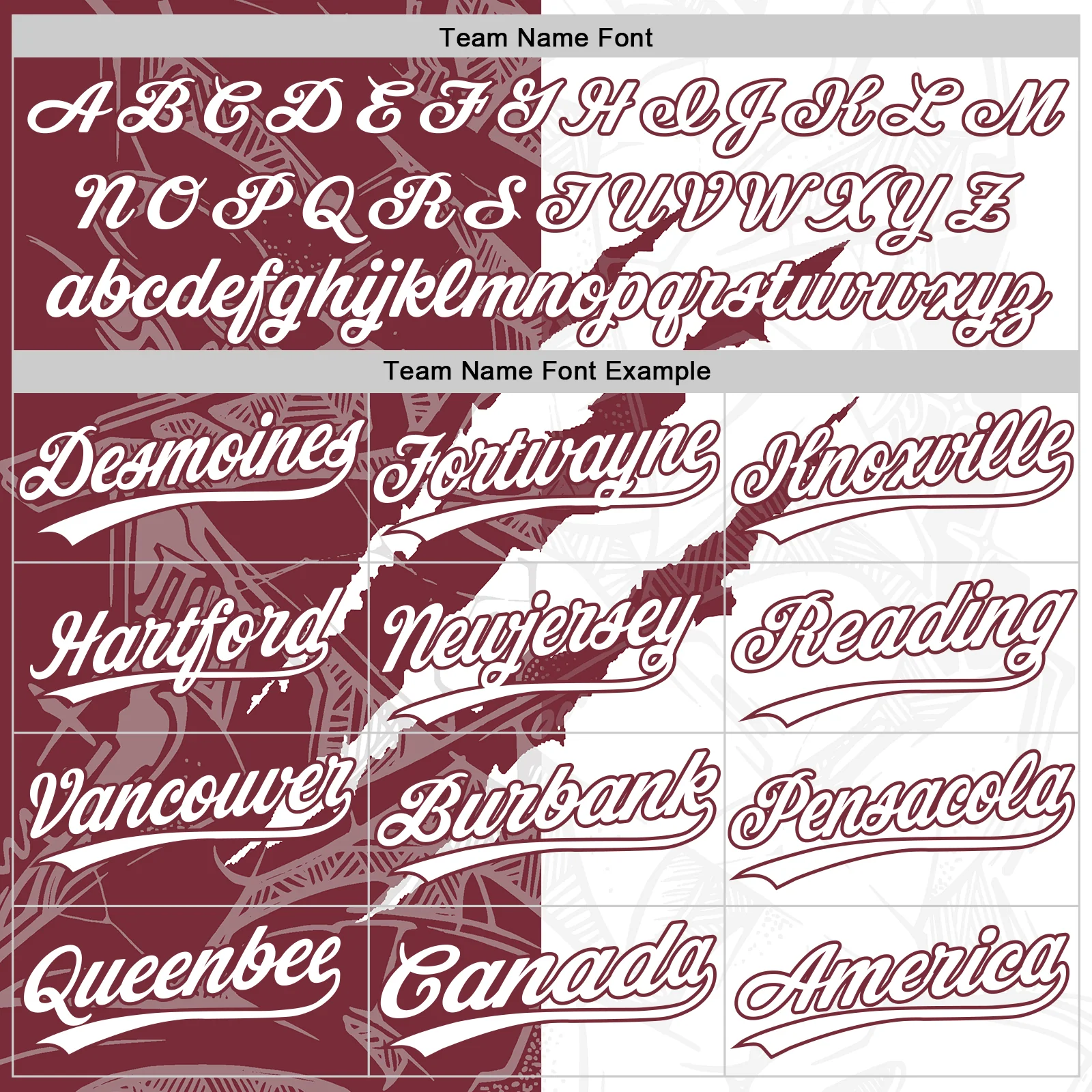 Custom Graffiti Pattern White-Burgundy 3D Scratch Two-Button Unisex Softball Jersey - Image 4