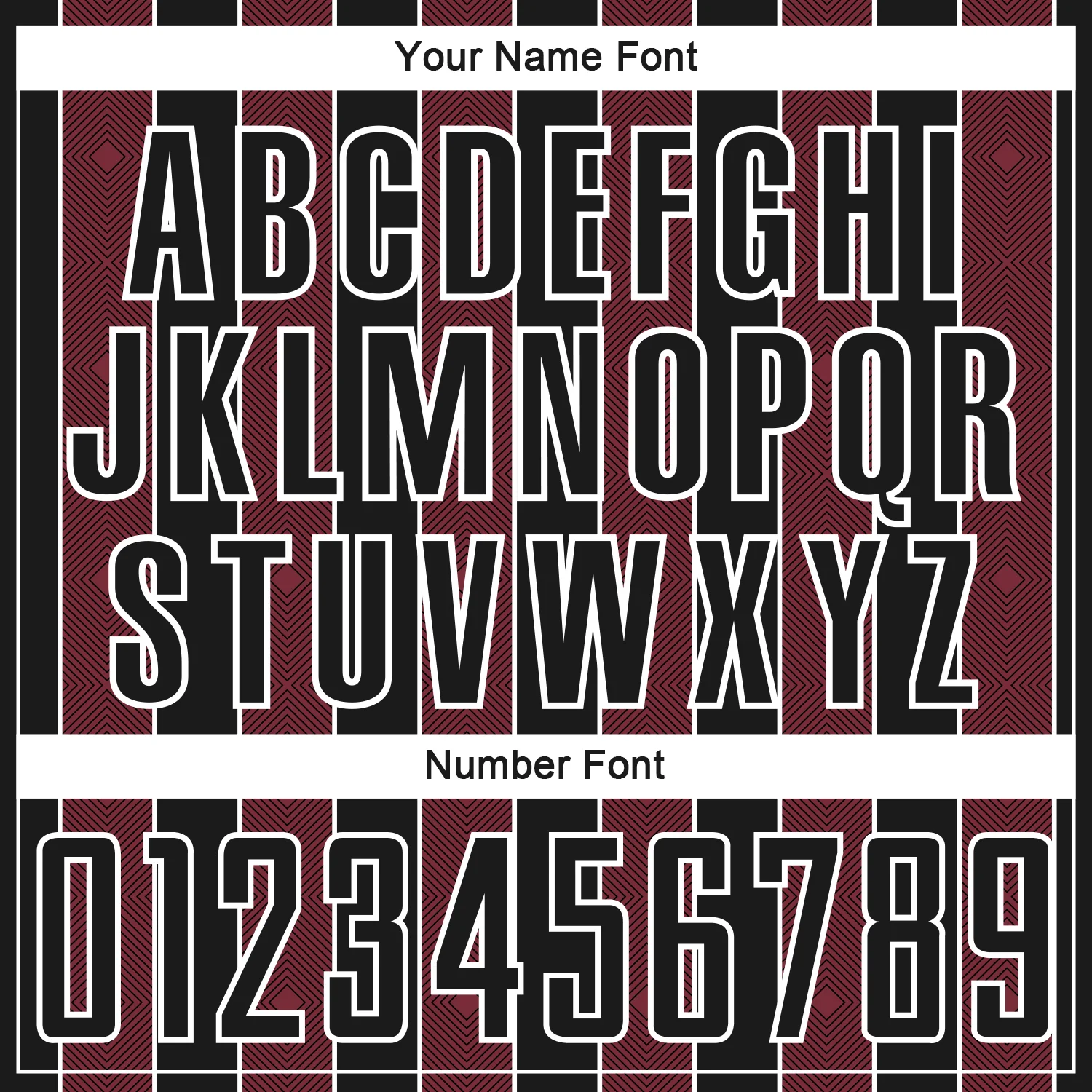 Custom Black Burgundy-White Pinstripe Line Sports Sublimation Soccer Uniform Jersey - Image 6