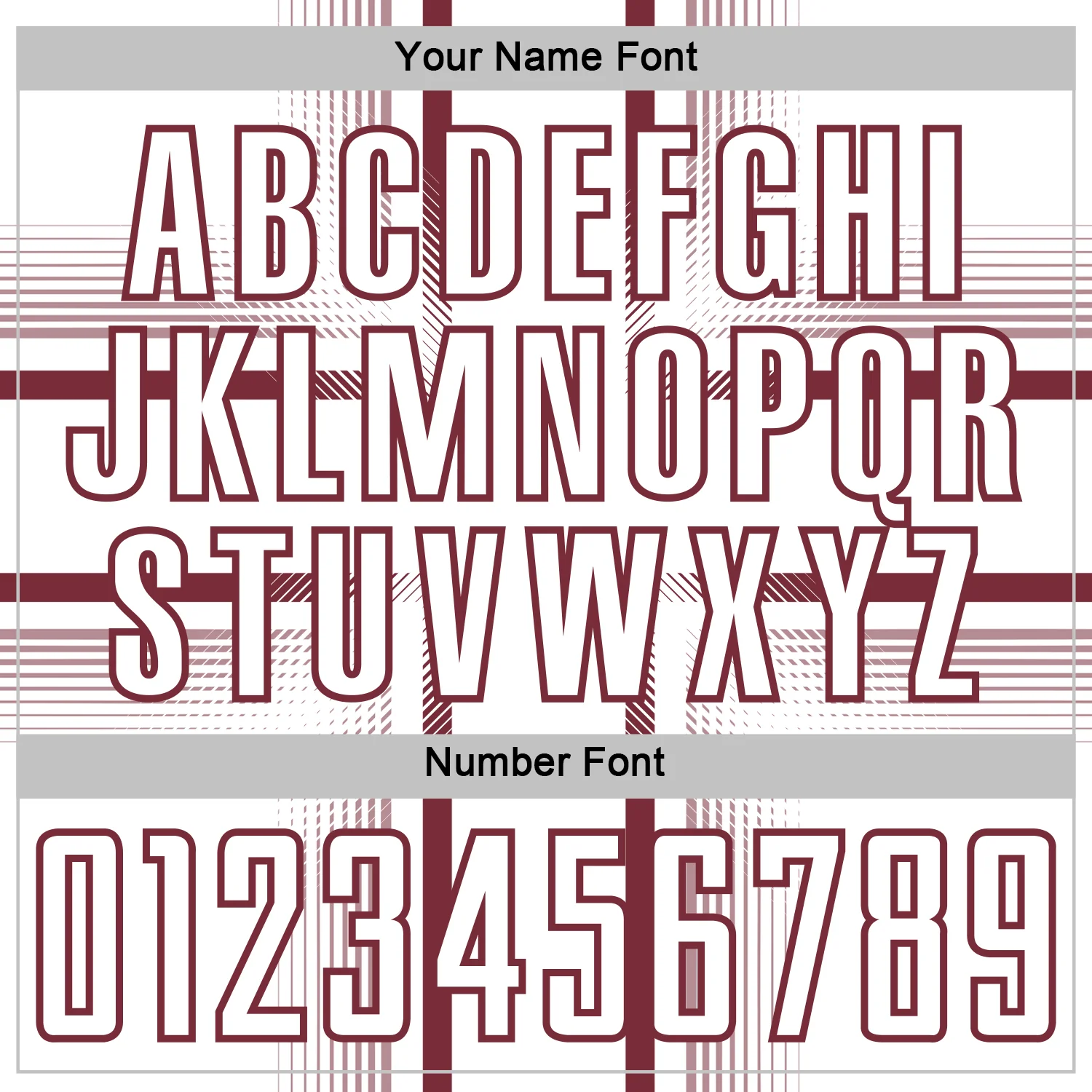 Custom White Burgundy Lines Sublimation Soccer Uniform Jersey - Image 6