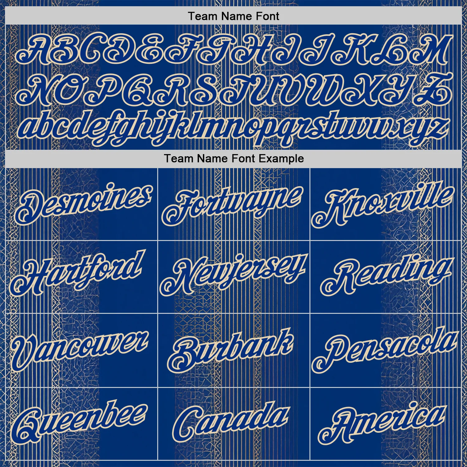 Custom Blue Royal-City Cream 3D Pattern Design Brazil Sportswear Performance T-Shirt - Image 3