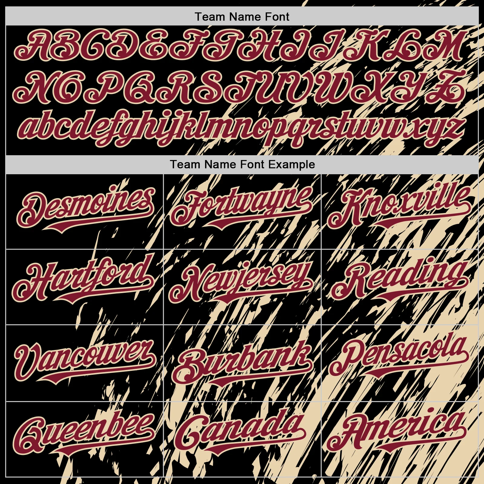 Custom Black Crimson-City Cream 3D Pattern Design Bomber Full-Snap Varsity Letterman Hoodie Jacket - Image 5