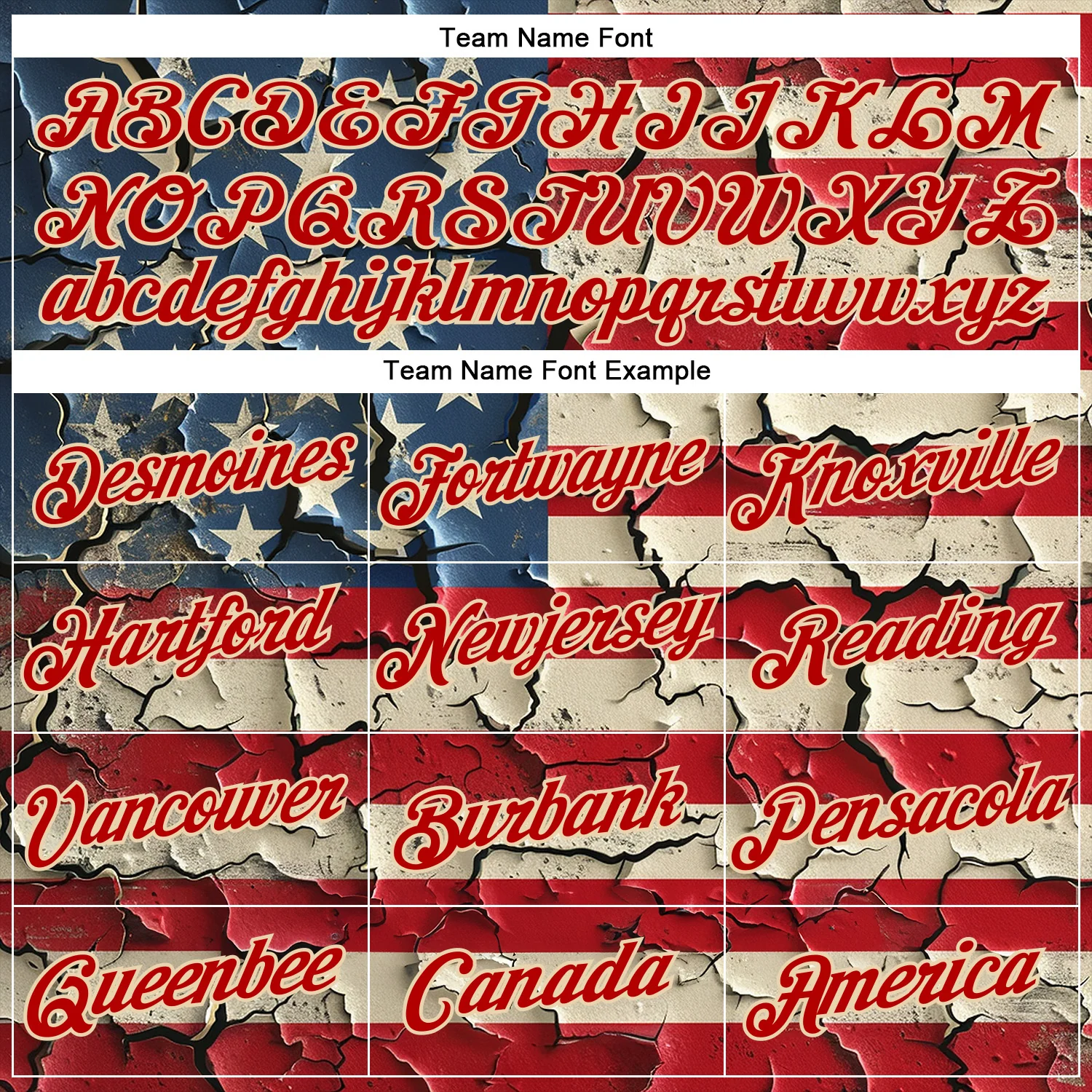 Custom Stitched Red City Cream 3D American Flag Retro Distressed Grunge Sports Pullover Sweatshirt Hoodie - Image 3