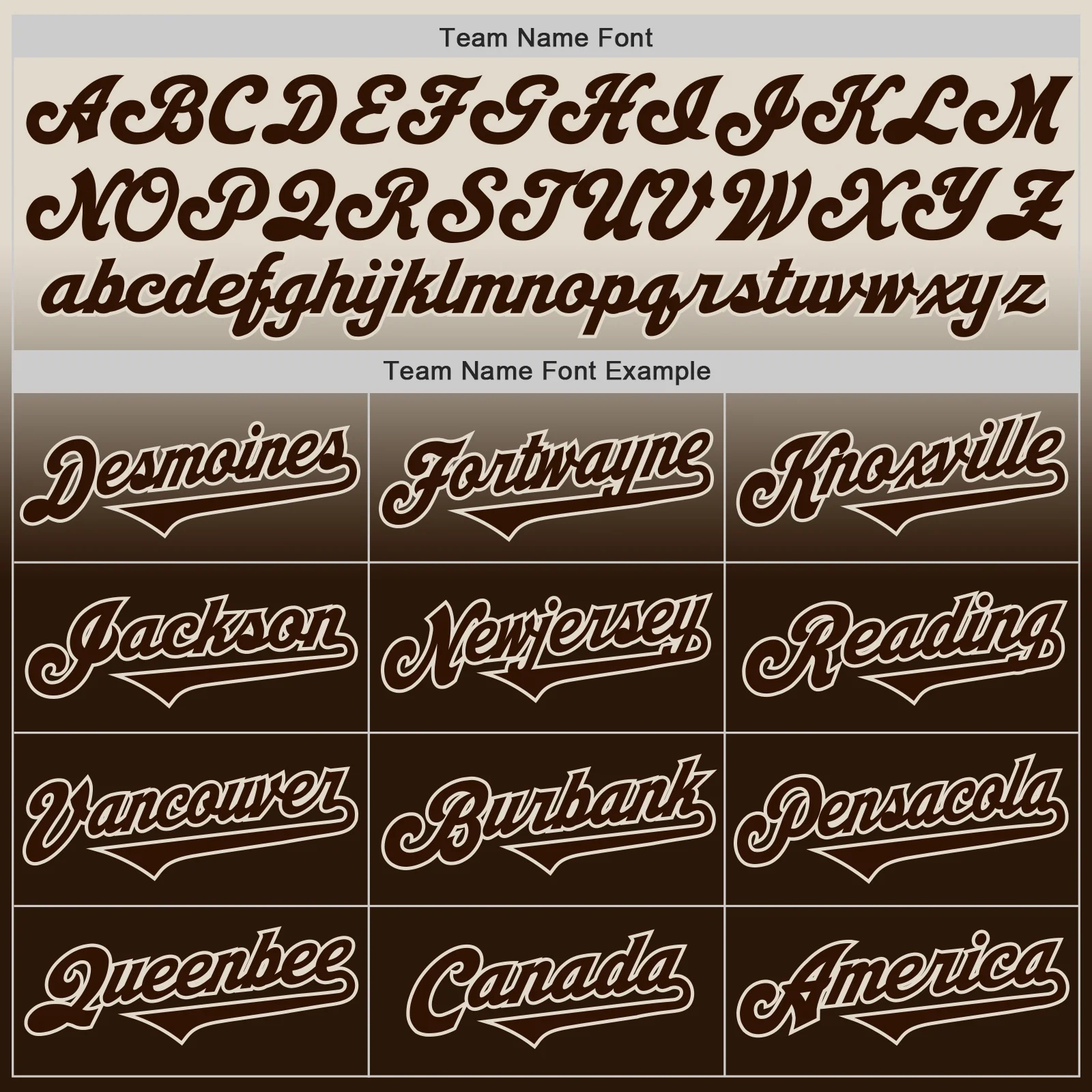 Custom Cream Brown Authentic Fade Fashion Baseball Jersey - Image 4