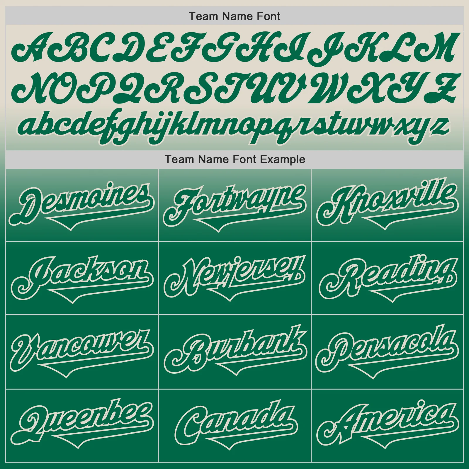 Custom Cream Kelly Green Authentic Fade Fashion Baseball Jersey - Image 4