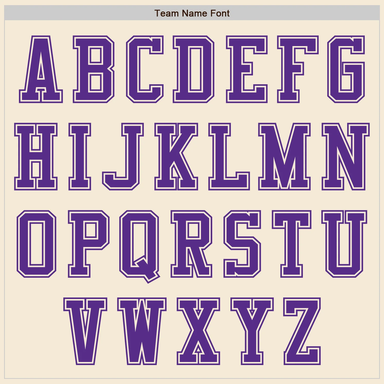 Custom Cream Purple Authentic Baseball Jersey - Image 7
