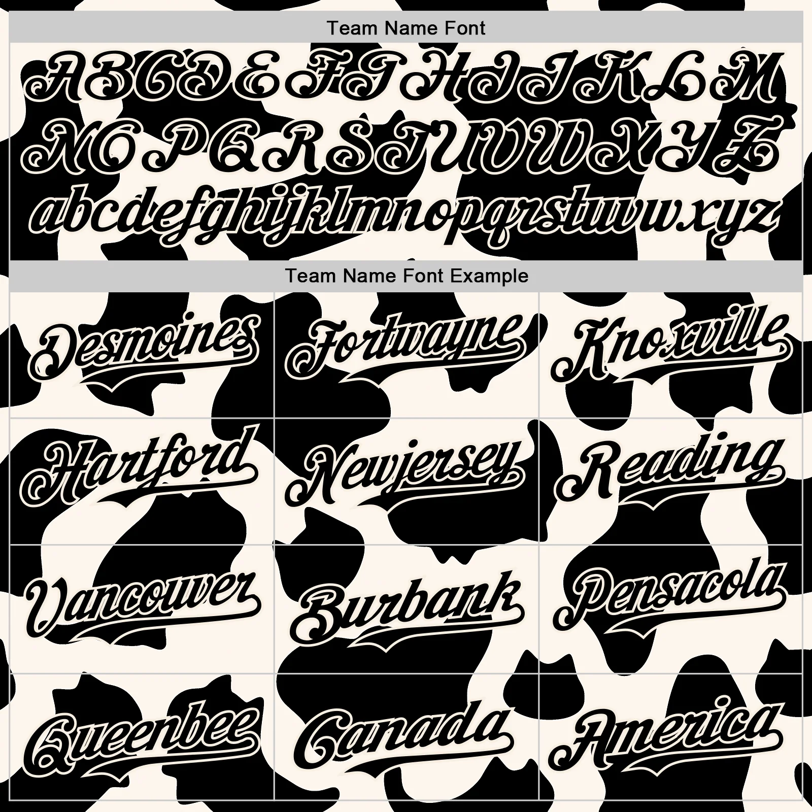 Custom Black Black-Cream 3D Tobe Fonseca Cow Pattern Cat Authentic Baseball Jersey - Image 4