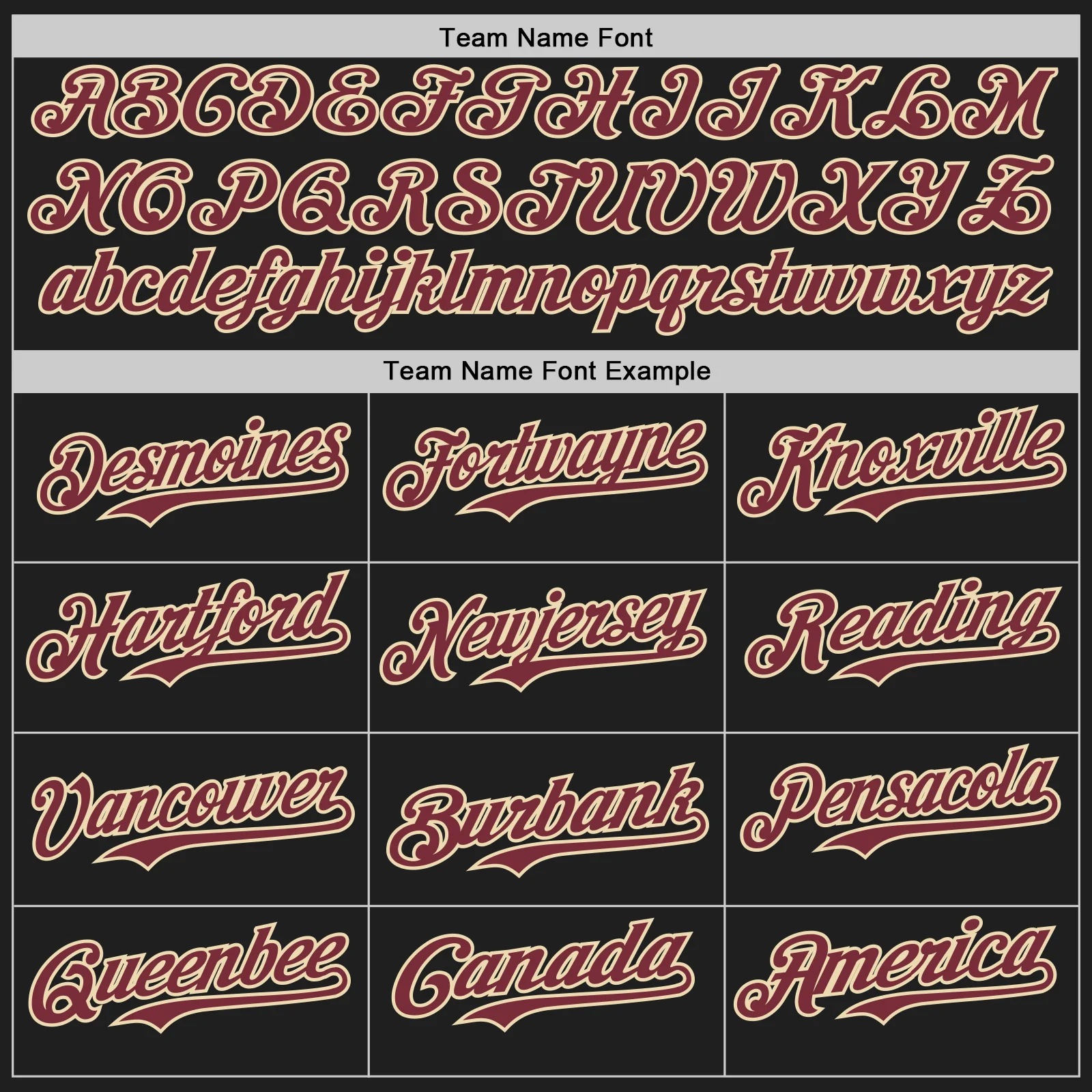 Custom Black Burgundy-Cream Authentic Baseball Jersey - Image 4