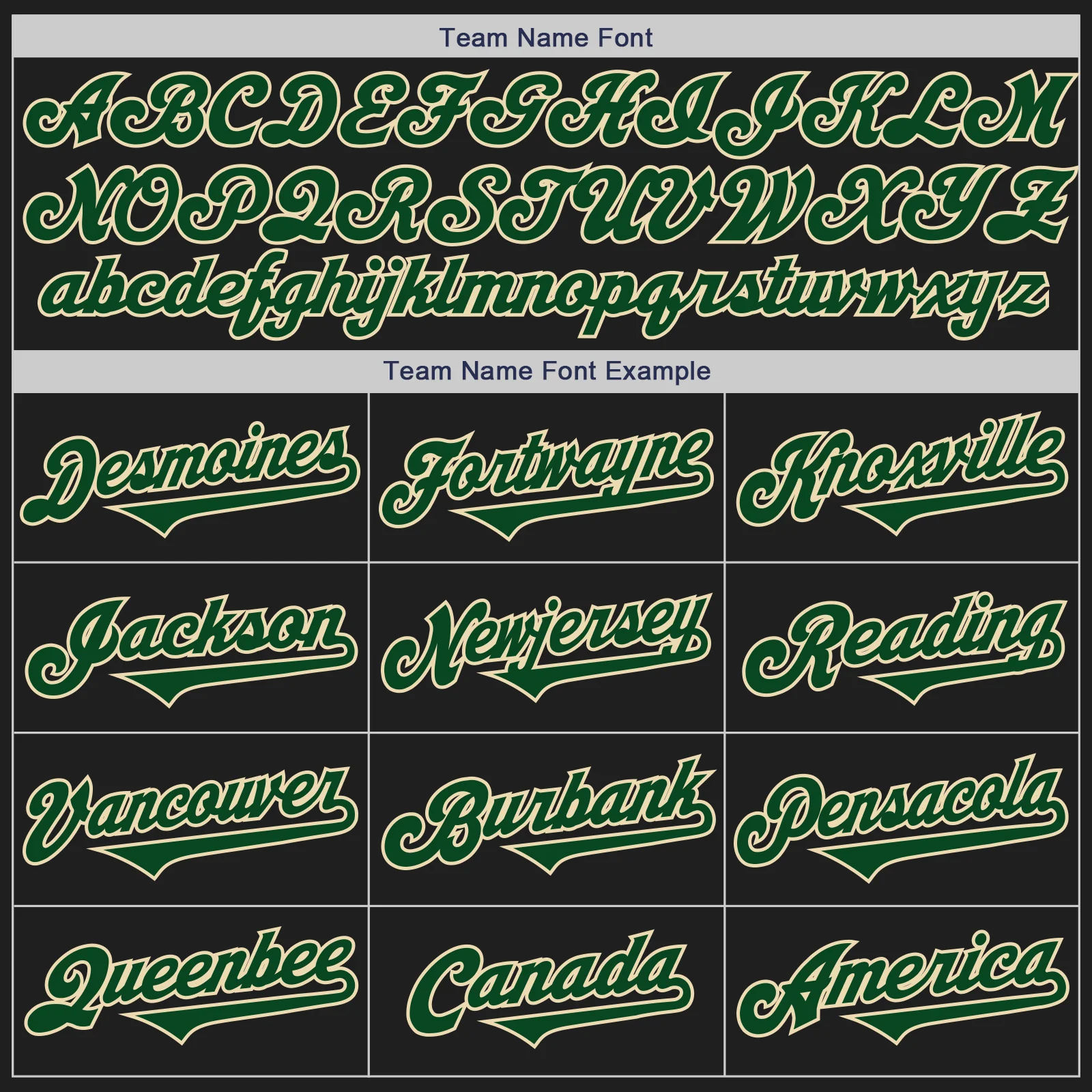 Custom Black Green-Cream Authentic Two Tone Baseball Jersey - Image 4
