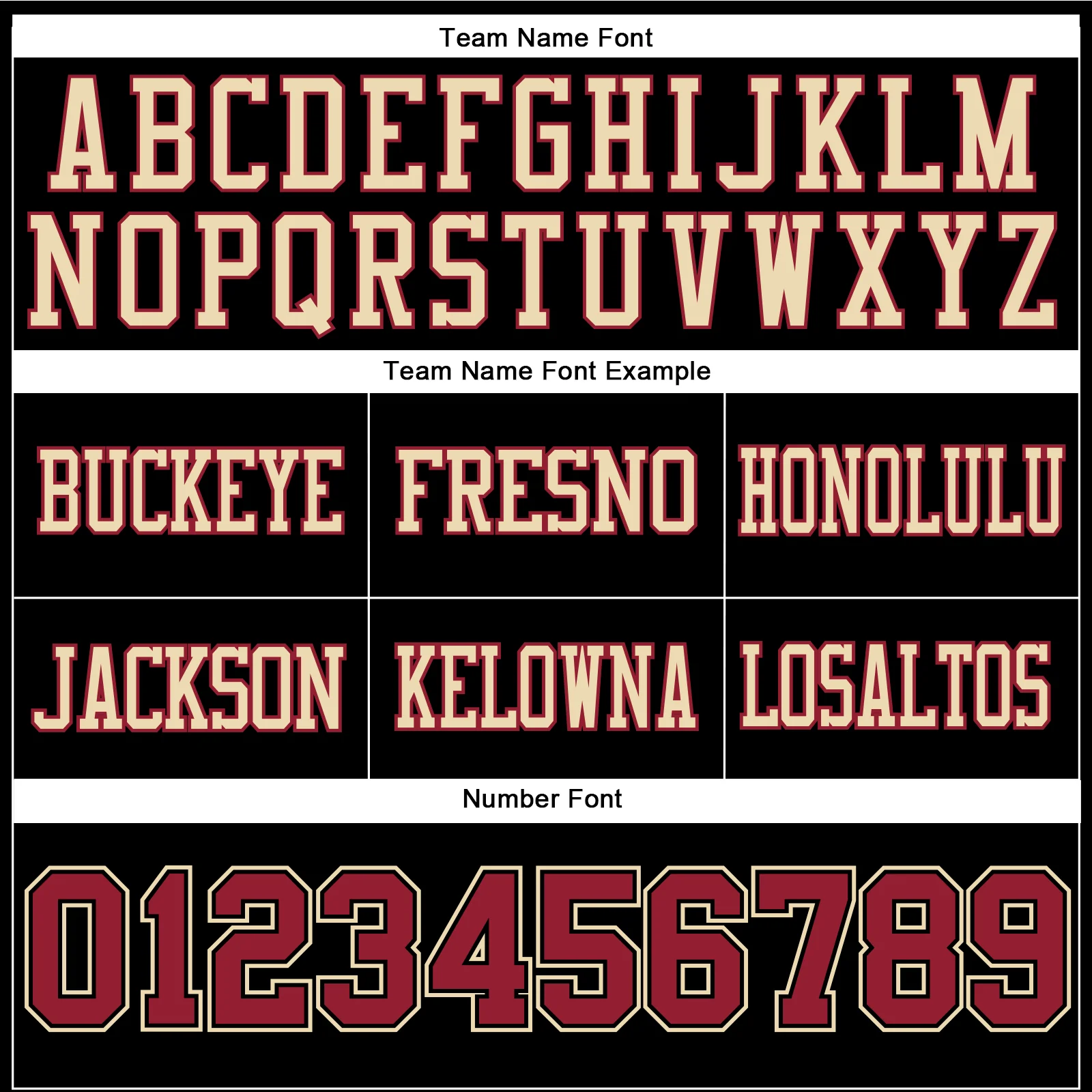 Custom Black Cardinal-Cream Authentic Football Jersey - Image 4