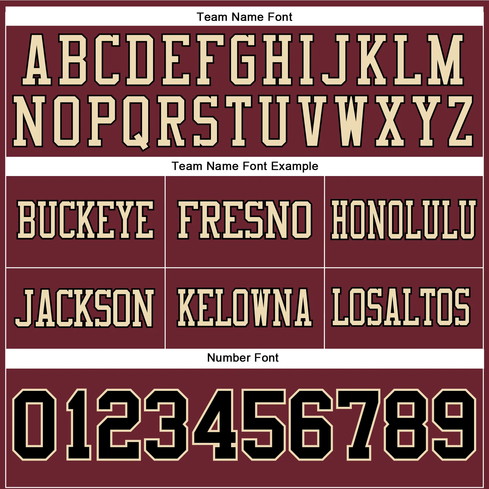 Custom Burgundy Black-Cream Authentic Football Jersey - Image 4