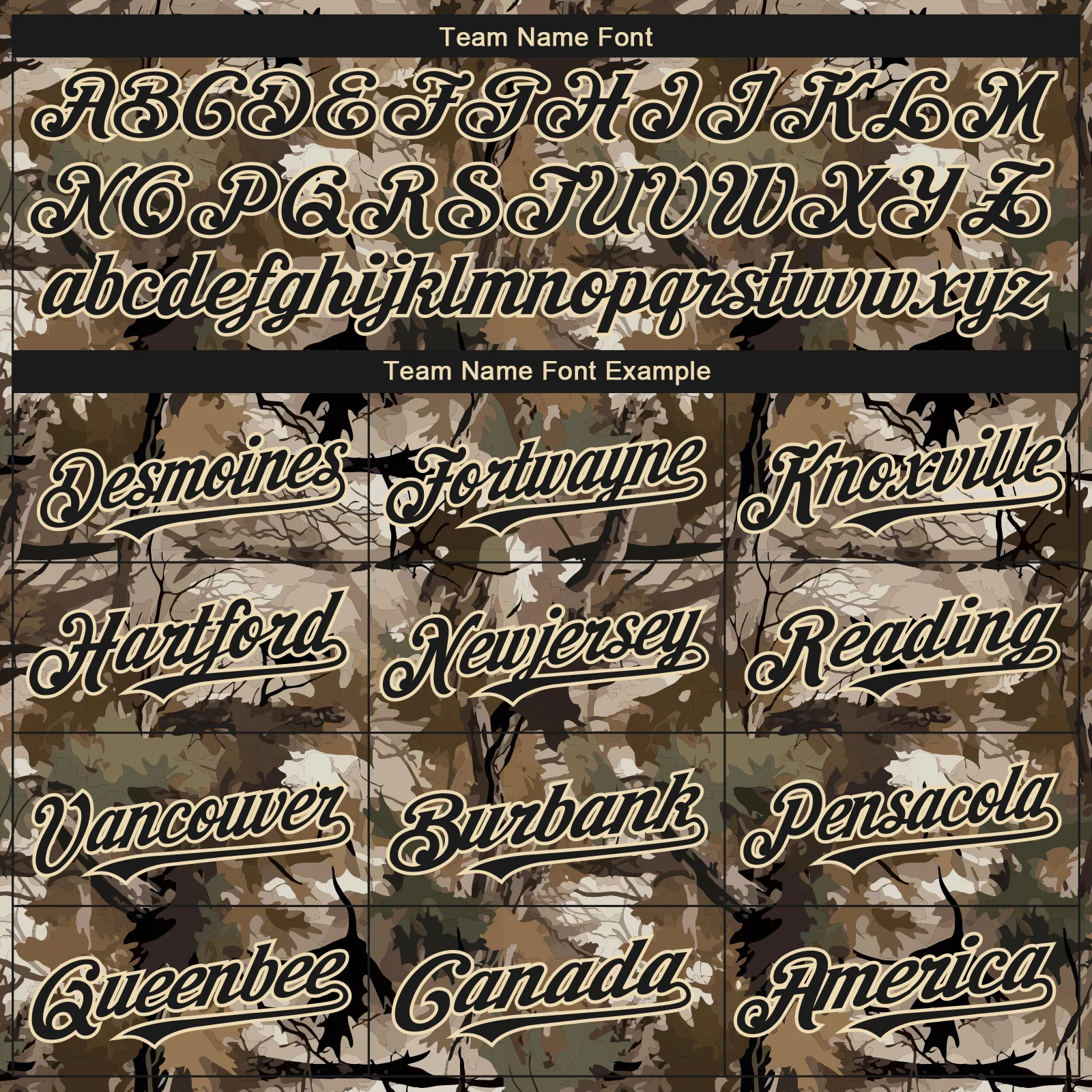 Custom Camo Black-Cream 3D Woodland Camo Authentic Salute To Service Baseball Jersey - Image 4