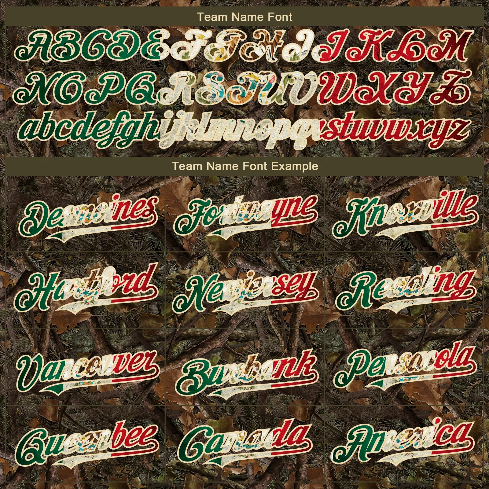 Custom Camo Vintage Mexican Flag-Cream 3D Woodland Camo Authentic Salute To Service Baseball Jersey - Image 4