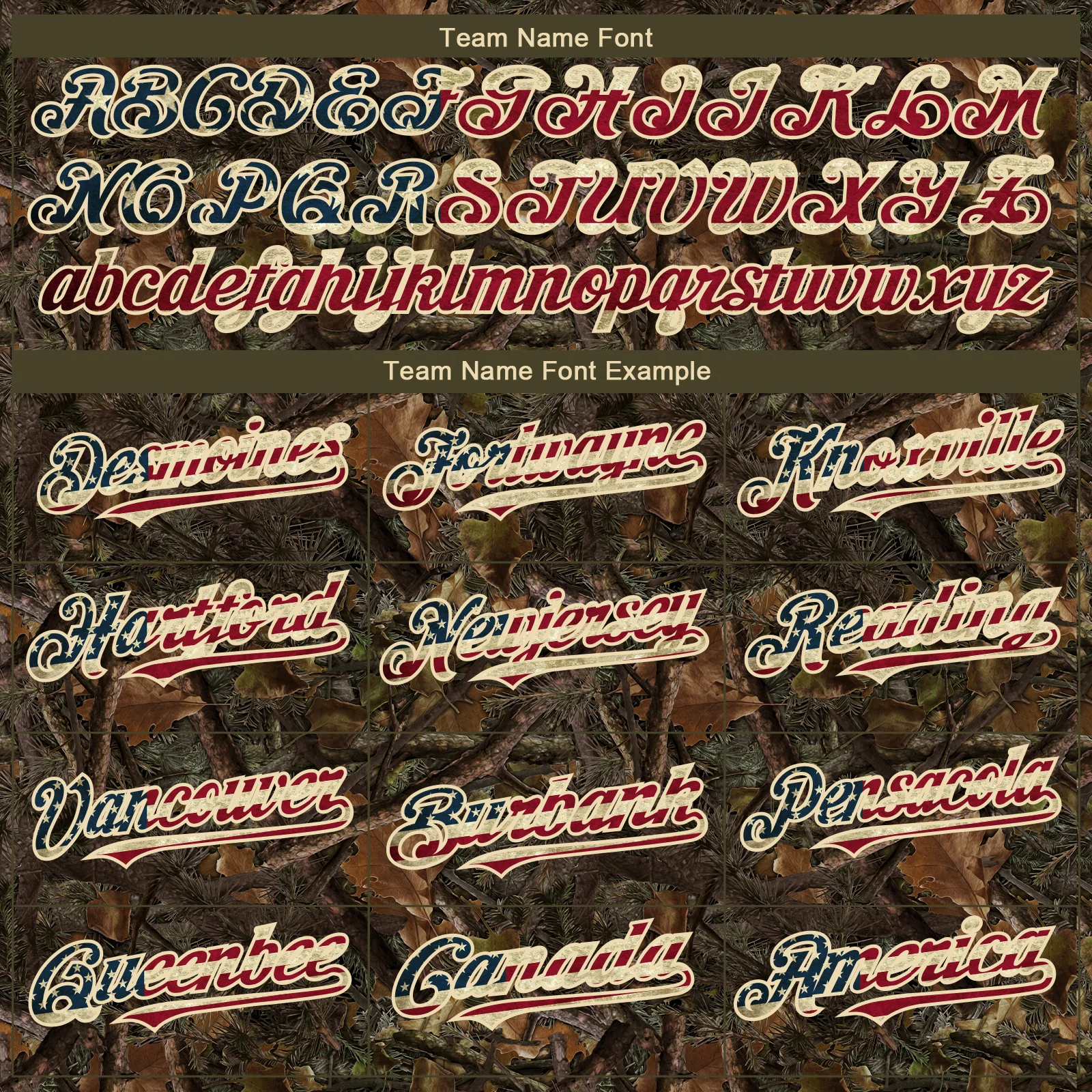 Custom Camo Vintage USA Flag-Cream 3D Woodland Camo Authentic Salute To Service Baseball Jersey - Image 4