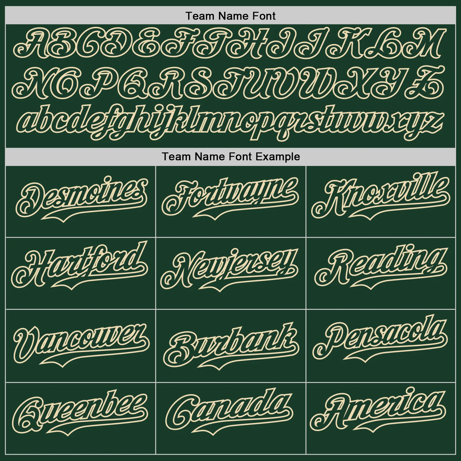 Custom Green Cream Pinstripe Cream Authentic Two Tone Baseball Jersey - Image 4