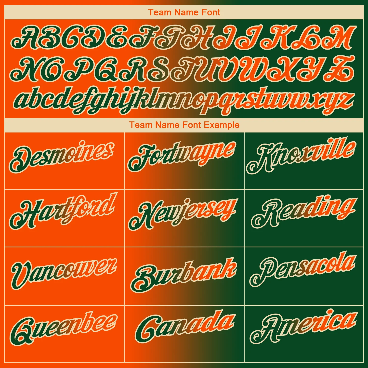 Custom Green Orange-Cream 3D Gradient Fashion Performance Polo Shirt - Image 4