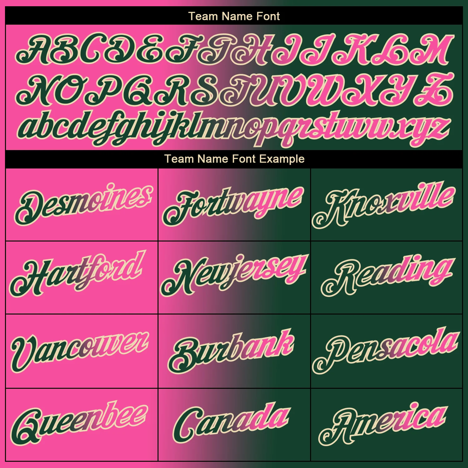 Custom Green Pink-Cream Gradient Fashion Performance T-Shirt - Image 3