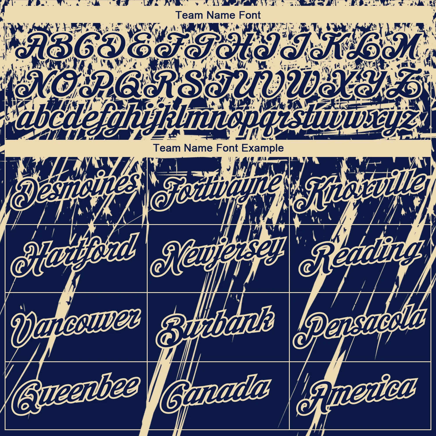 Custom Stitched Navy Cream 3D Pattern Design Splash Grunge Art Sports Pullover Sweatshirt Hoodie - Image 3