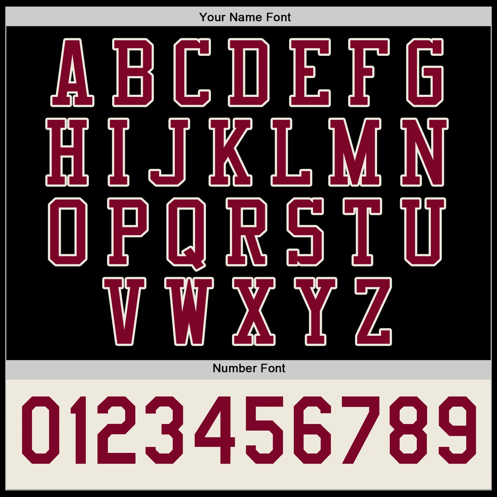 Custom Black Maroon-Cream Bomber Full-Snap Varsity Letterman Two Tone Jacket - Image 6