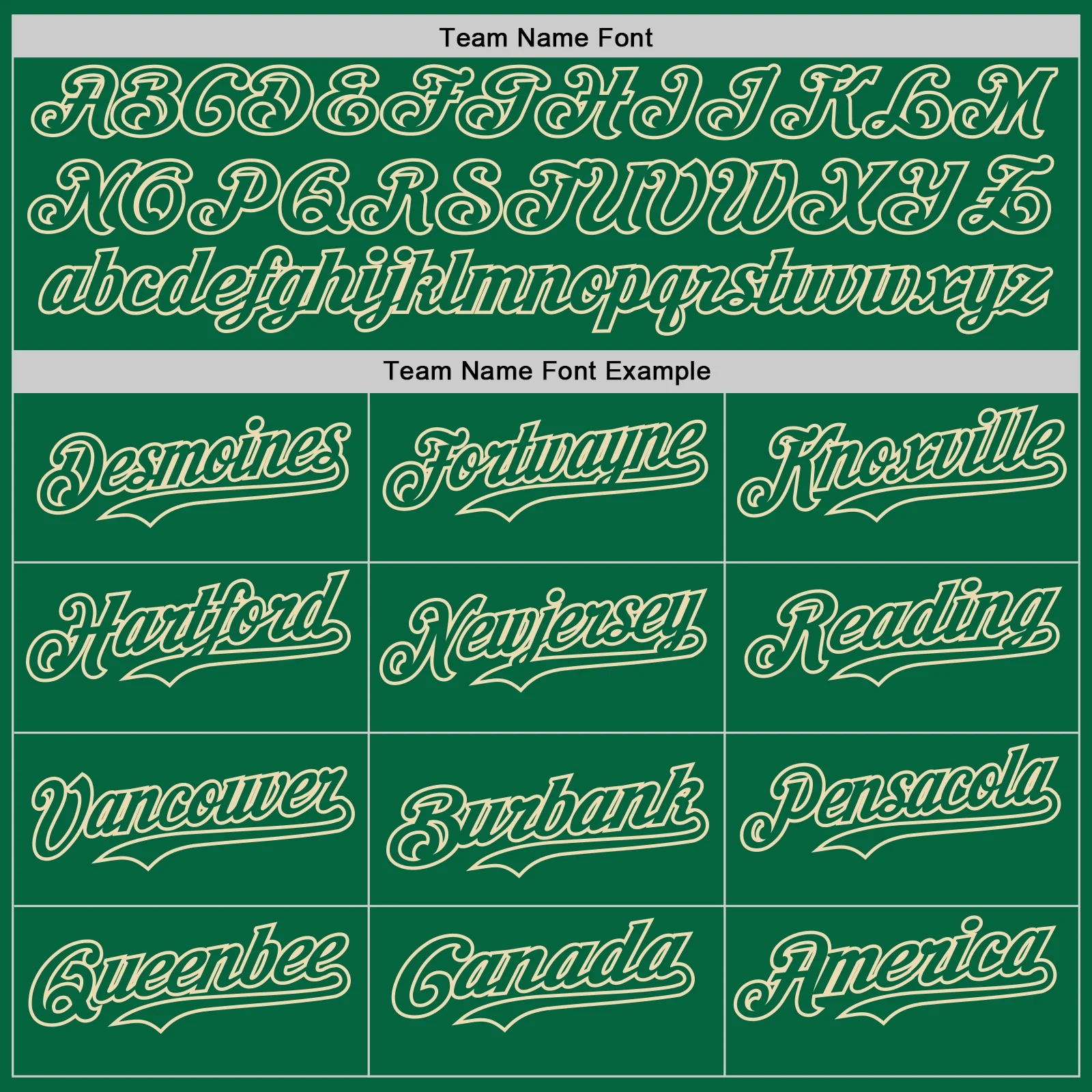 Custom Kelly Green Cream Pinstripe Cream Authentic Two Tone Baseball Jersey - Image 4