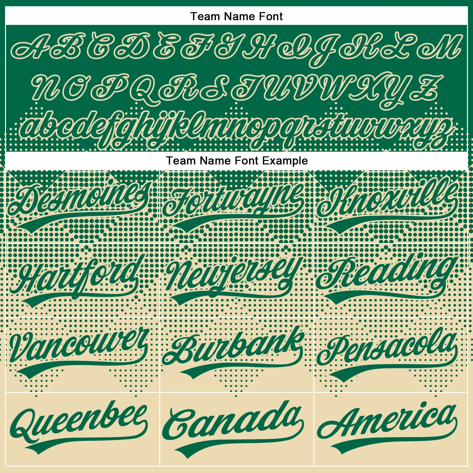 Custom Kelly Green Cream 3D Gradient Square Shape Two-Button Unisex Softball Jersey - Image 4