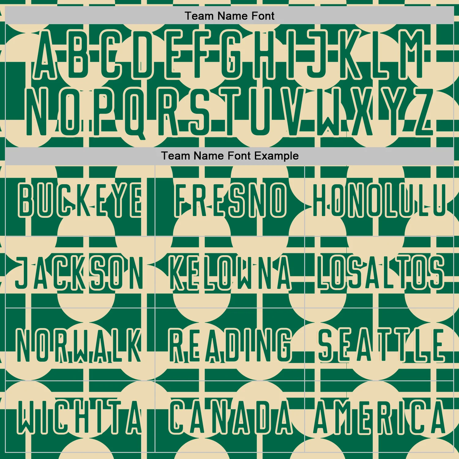 Custom Kelly Green Cream Geometric Shapes Sports Sublimation Soccer Uniform Jersey - Image 5