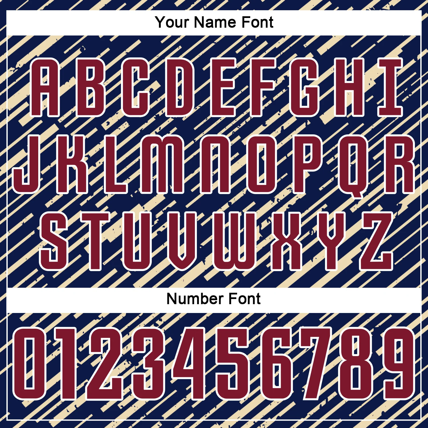 Custom Navy Crimson Cream-White Line Sports Sublimation Soccer Uniform Jersey - Image 6