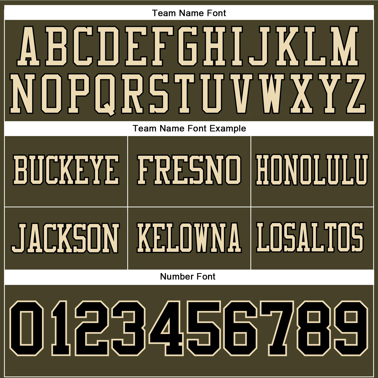 Custom Olive Black-Cream Authentic Salute To Service Football Jersey - Image 4