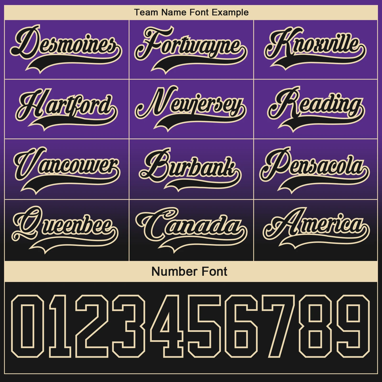 Custom Purple Black-Cream Fade Fashion Hockey Lace Neck Jersey - Image 6