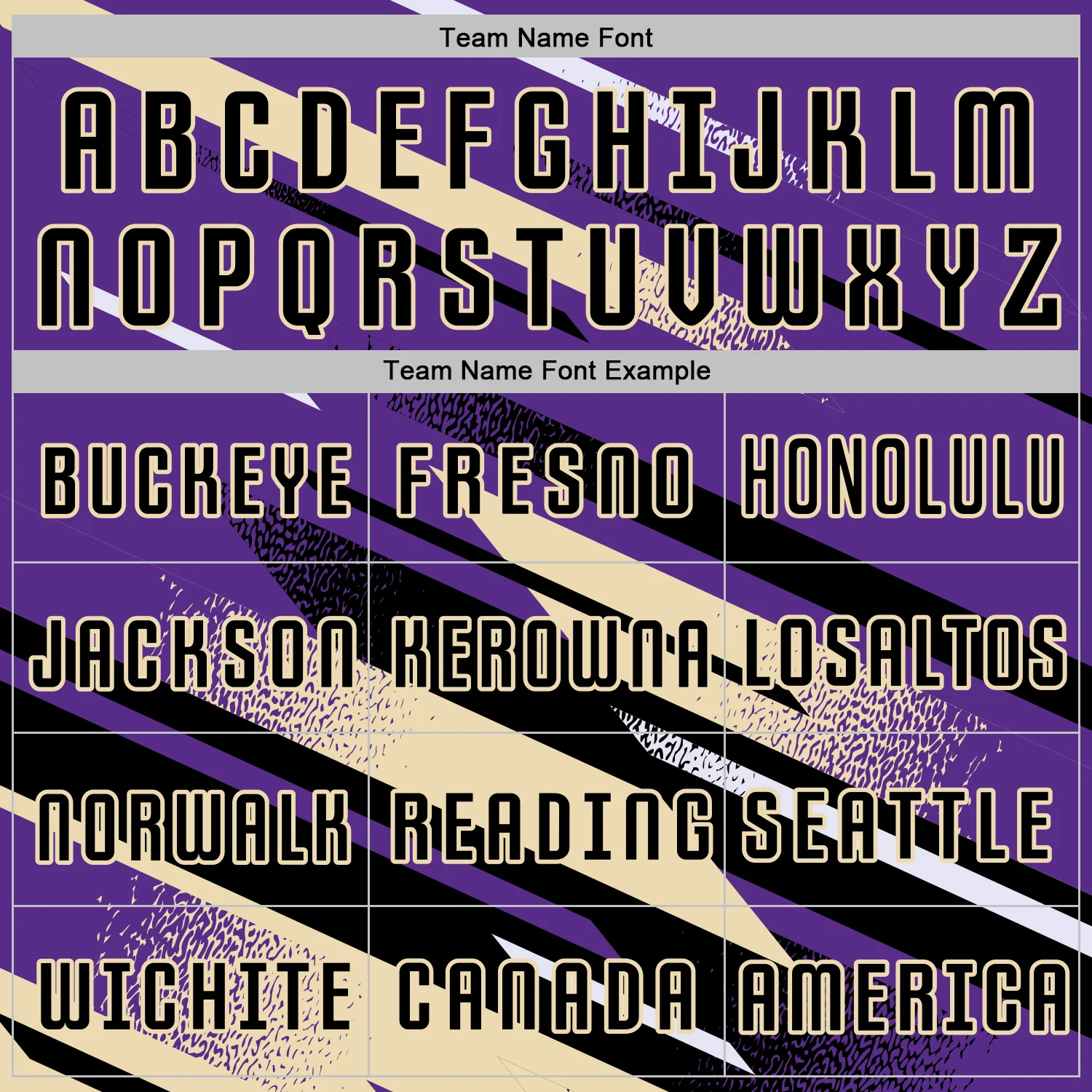 Custom Purple Black Cream-White Grunge Stripe And Grainy Sports Sublimation Soccer Uniform Jersey - Image 5