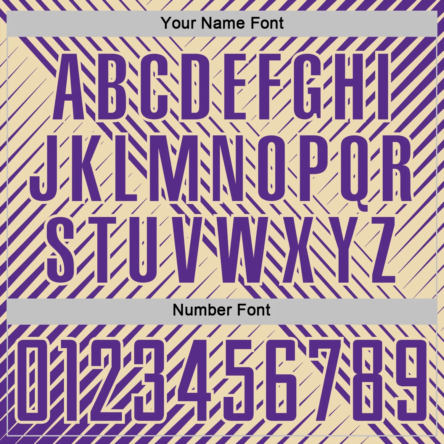 Custom Purple Cream Line Sublimation Soccer Uniform Jersey - Image 6
